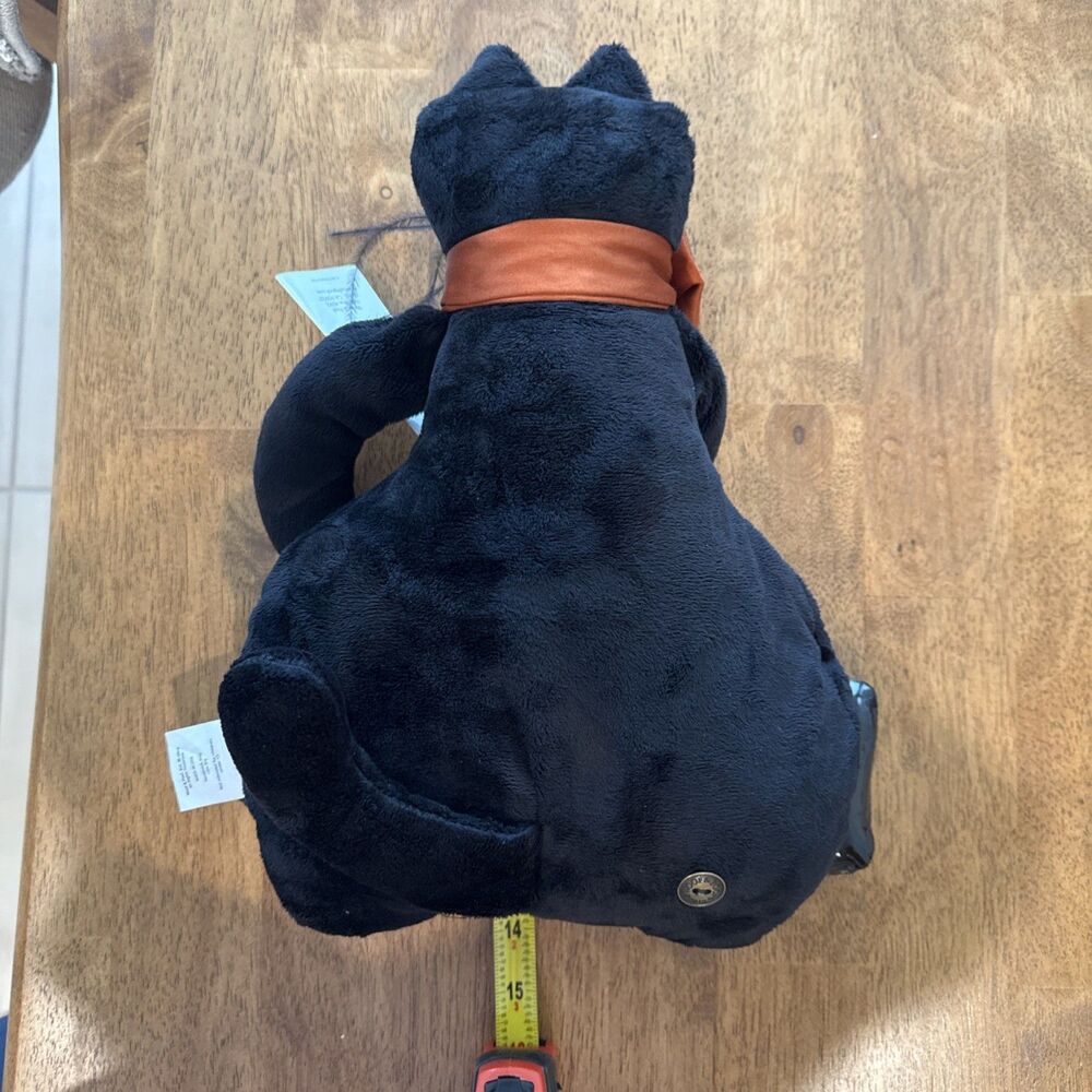 Woof & Poof 2015 Black Halloween Cat Plush Tags Attached‎ - Picture 14 of 16